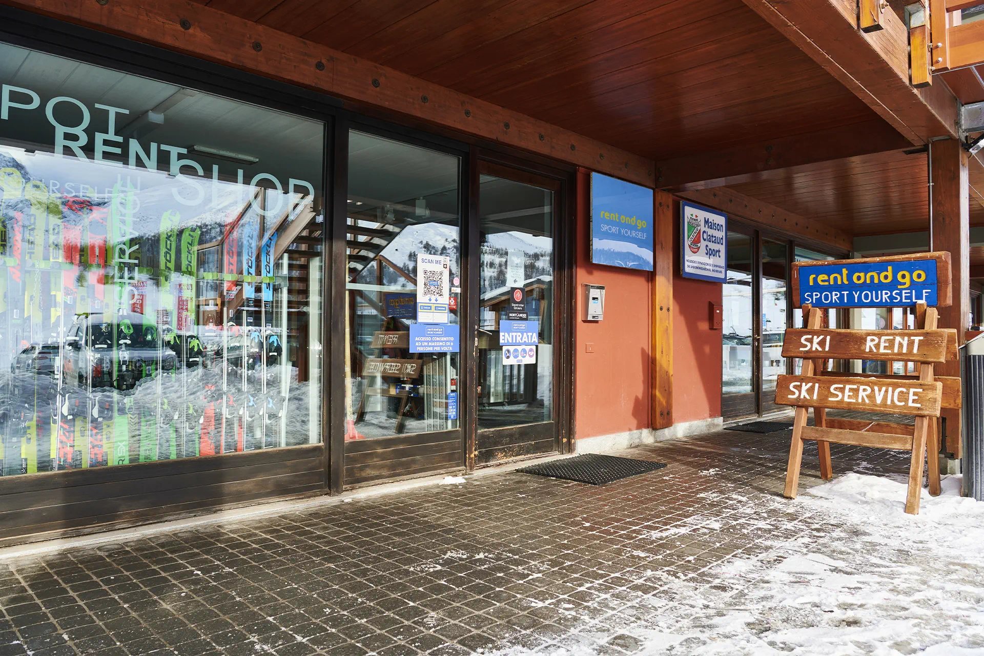 Wynajem nart Sestriere - Via Lattea - Rent and Go Kandahar - Foto 0